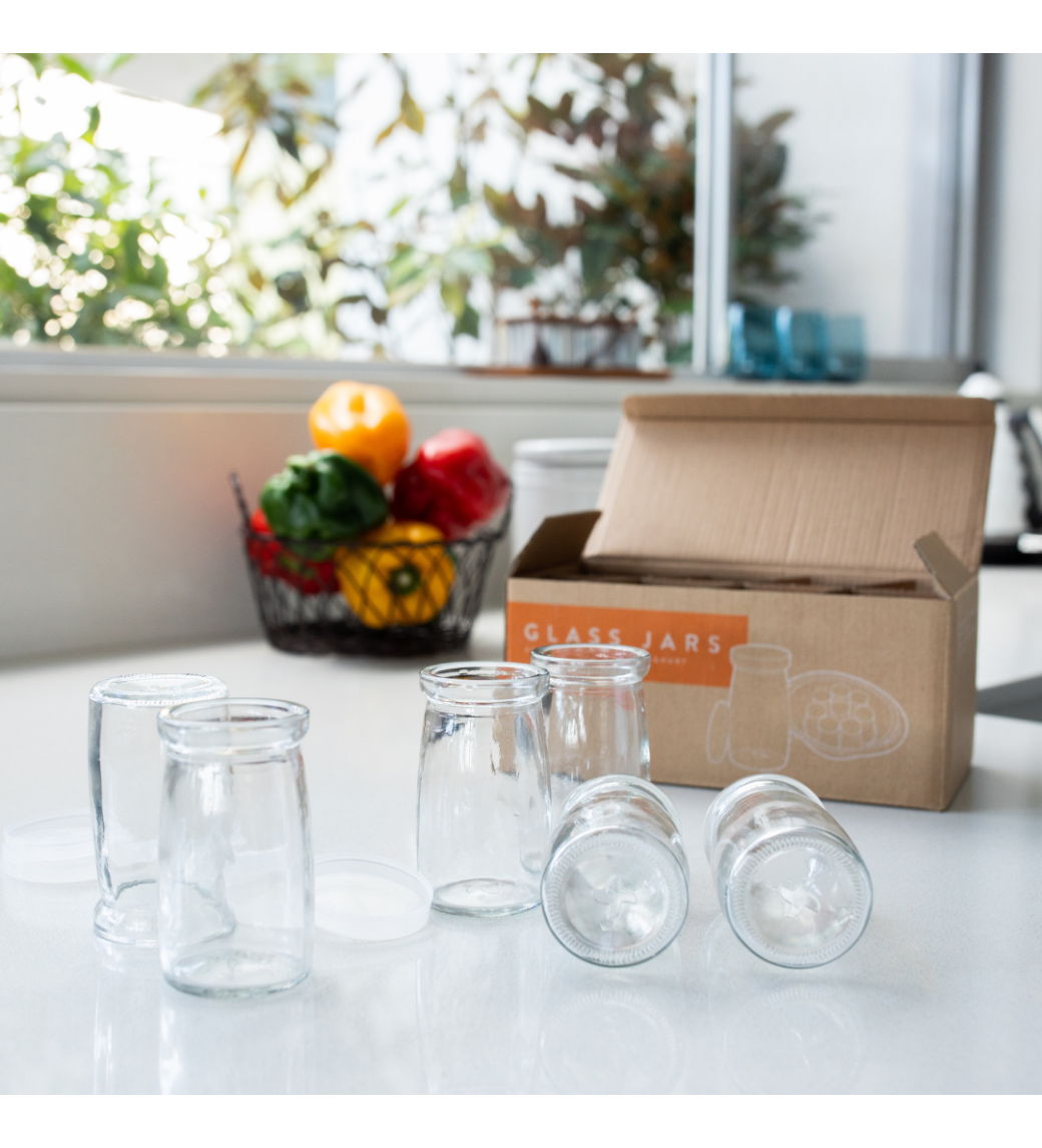 Glass Yoghurt Jar