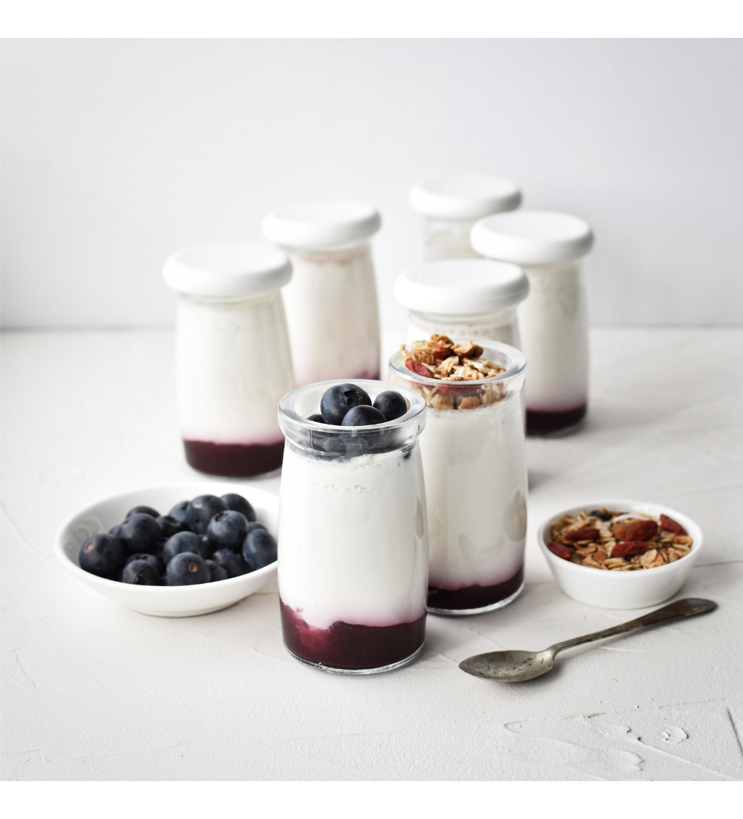 Glass Yoghurt Jar