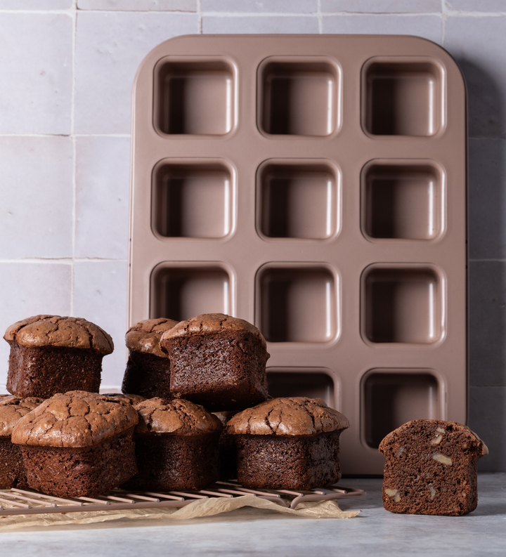 Rose Gold Brownie Pan