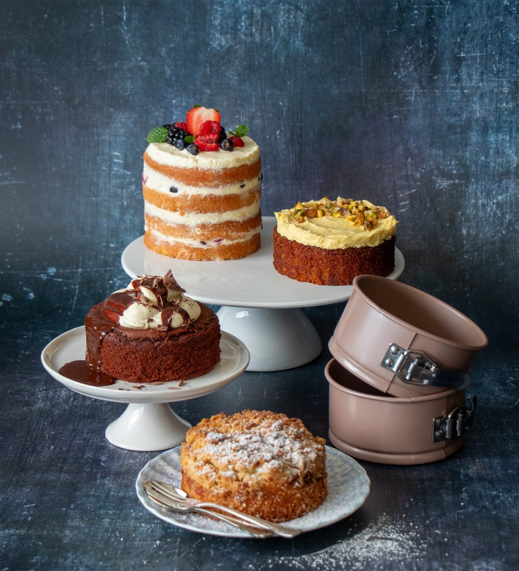 Mini Springform Cake Pans (Set of 4) – Vorwerk Malaysia