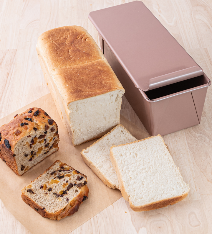 Rose Gold Bread Tin with Lid